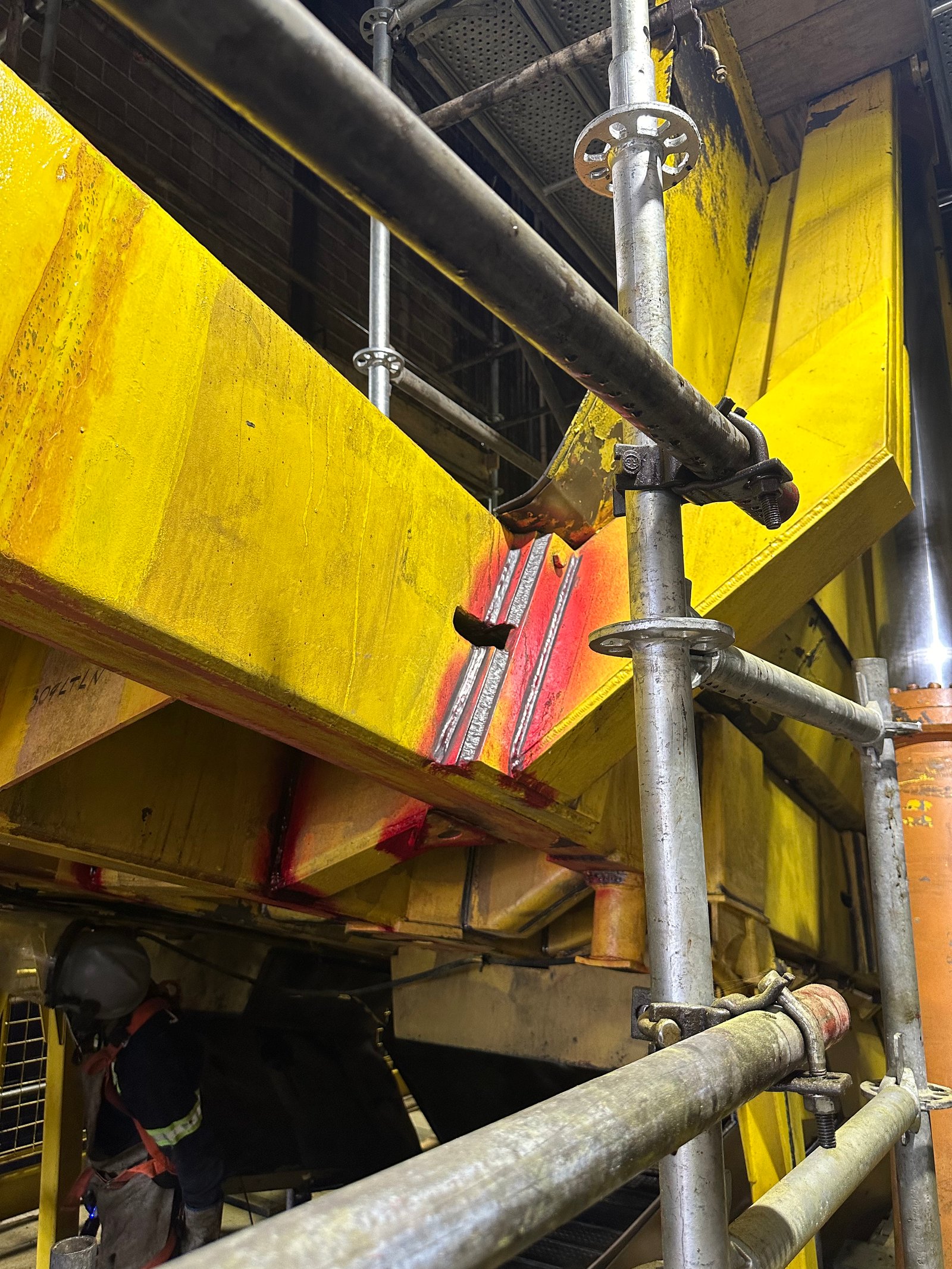 Ensaio não destrutivo - Inspeção de estrutura metálica